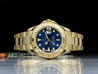 Rolex Yacht Master Lady 68628 Oro Oyster Quadrante Blu